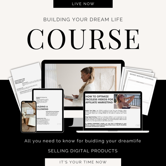 Dream Luxe: Create Your Dream Life by Selling Digital Products